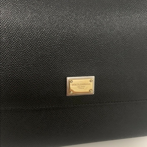 Dolce Gabanna Medium Sicily Purse Black - Picture 2 of 6